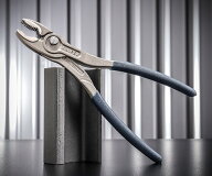 [25SS限定品] KNIPEX スリップジョイントプライヤー TwinGrip スティールブルー 200mm 8201-200B01 (4003…