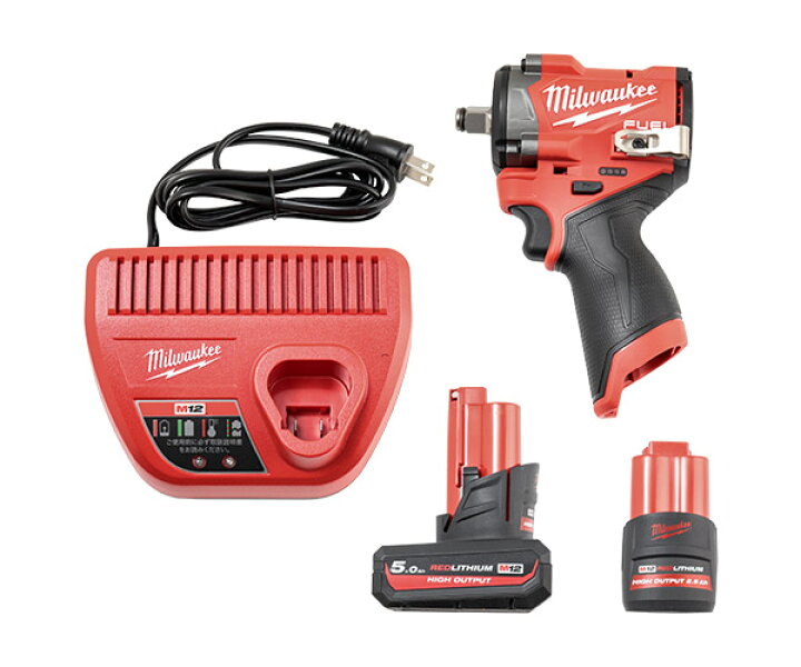 楽天市場】日本正規品 ミルウォーキー M12 FUEL 1/2インチ542Nm Ｍ１２ＦＵＥＬ１／２インチ５４２Ｎｍインパクトレンチ(本体のみ)