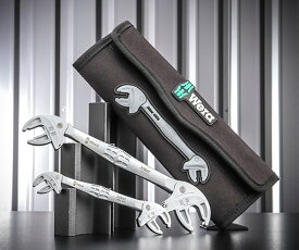 日本正規品 Wera 020340 JOKER 両口ラチェットスパナ 自動調整式 2本セット ケース付 (4013288233301) ヴェラ ベラ