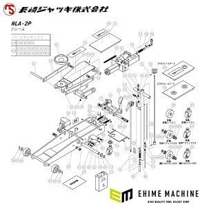 [���[�J�[�����i] ����W���b�L NLA-2P�p���i �y �x�A�����O �z No.31000-303 NLA-2P-303