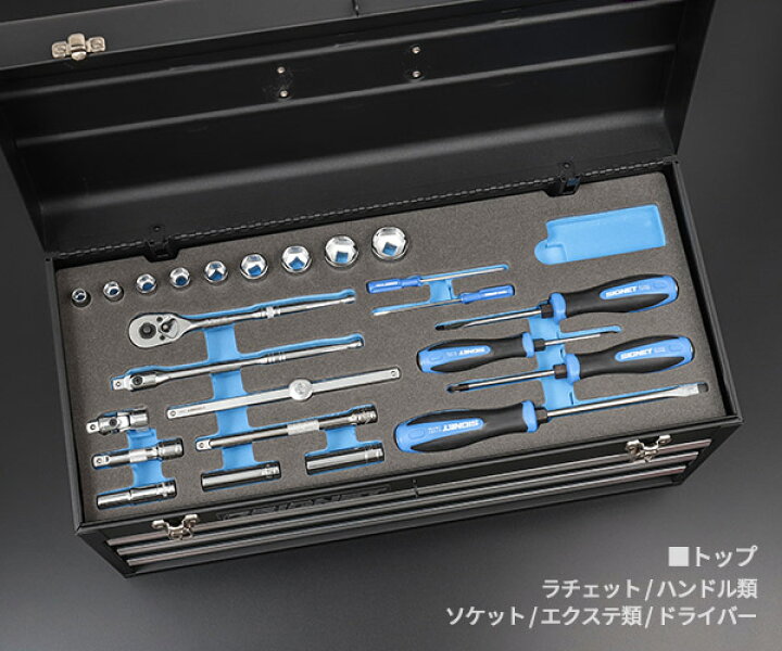 楽天市場】【数量限定 復刻モデル】SIGNET 9.5sq 75PCツールセット 