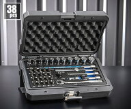 シグネット 1/4DR 38PC ソケット＆ビットセット（6角） 11722 (4712818932942) SIGNET