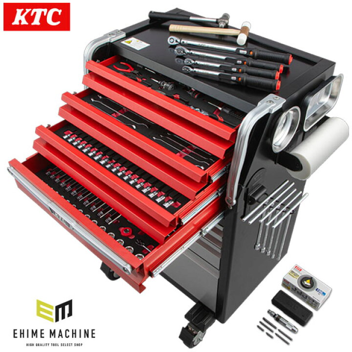 楽天市場】[メーカー直送業者便] KTC 工具セット ローラーキャビネット 