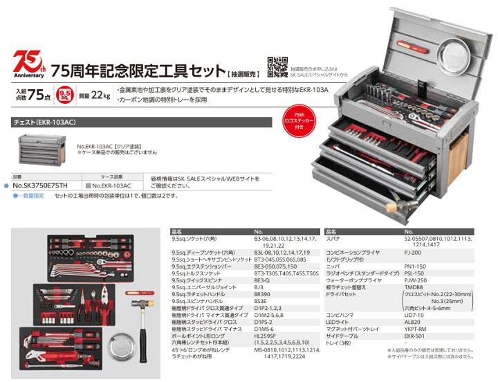 楽天市場】【ご当選者様限定】(※当選番号必須) KTC 75周年記念 限定 
