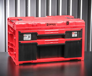 �y3���̓����i�z�L���[�u���b�N 5901238259756 ���ϋv2�i���o���c�[���{�b�N�X QBRICK SKRQONED2PCZEPG003 QS1 ONE Drawer Plus Toolbox2 Red