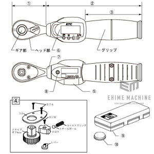 [���i�E������s��] KTC �f�W���`�F GEK060-R3�p�p�[�c�y�d�r�J�o�[�zGWE3-060-2-8