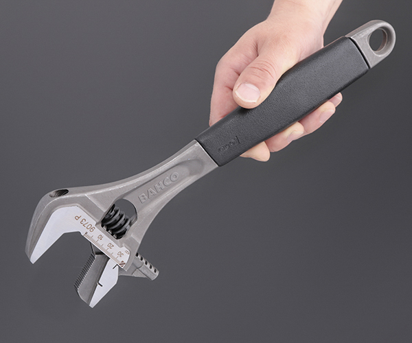 レア？！☆ BAHCO(バーコ) Adjustable Wrench with Thermoplastic Handle and Pipe Grip  パイプレンチ