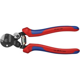 【2月の特価品】日本正規品 クニペックス ワイヤーロープカッター (9562-160SB)(4003773082712) KNIPEX