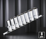 【7月の特価品】コーケン RS3300X/8 9.5sq. 8点 六角セミディープソケット レールセット Ko-ken 工具 山…