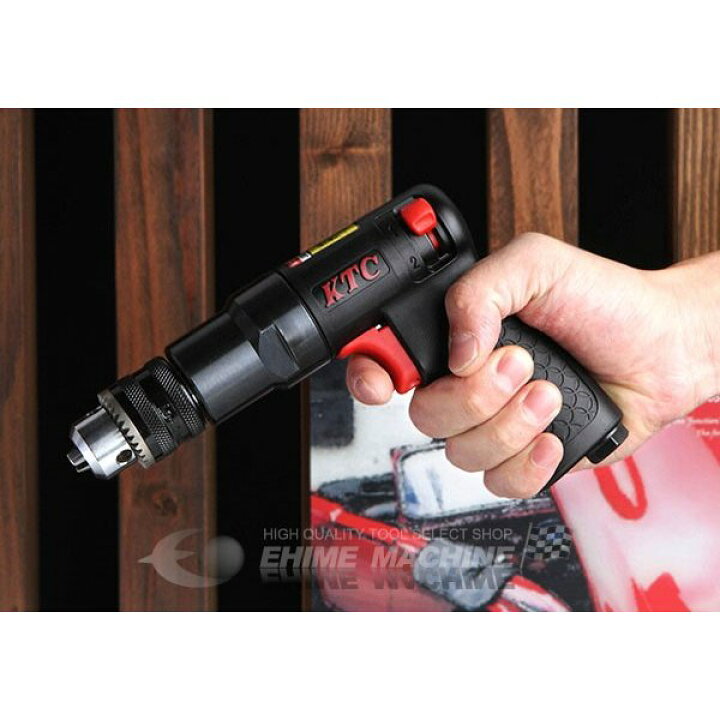 楽天市場】KTC 強弱切替レバー付コンパクトエアードリル JAP110 工具  