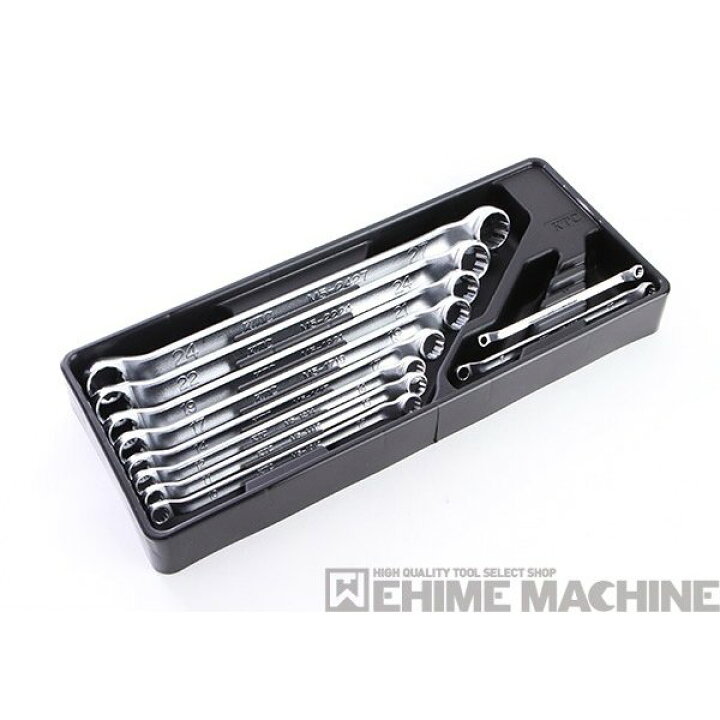楽天市場】KTC 45°×6°めがねレンチセット【10本組】 TM510 工具 京都 