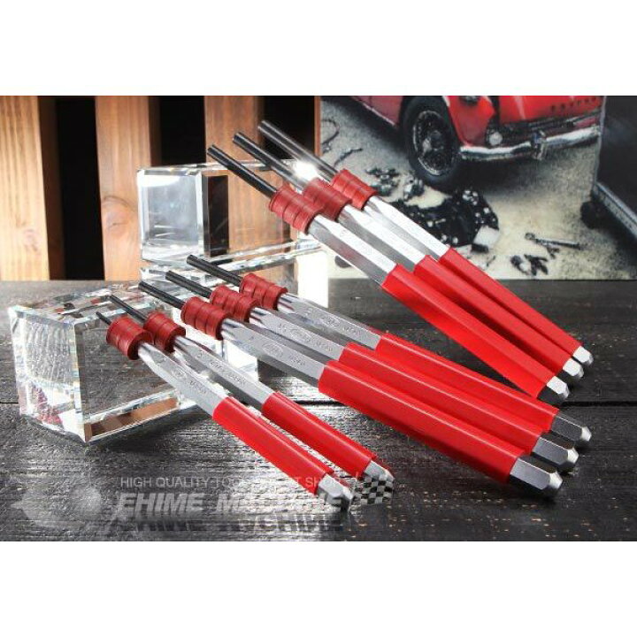 楽天市場】KTC ノックピンポンチセット[8本組] PK8 工具 京都機械工具 