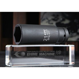 KTC インパクトディープソケット 差込角12.7mm(12.7sq.)(1/2) サイズ21mm 六角 (BP4L-21T)(4989433150437) 京都機械工具