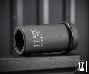 KTC BP4M-17TP �T�C�Y17mm �s���E�����O�t 12.7sq.�C���p�N�g�����`�p�����Z�~�f�B�[�v�\�P�b�g �H�� ���s�@�B�H��