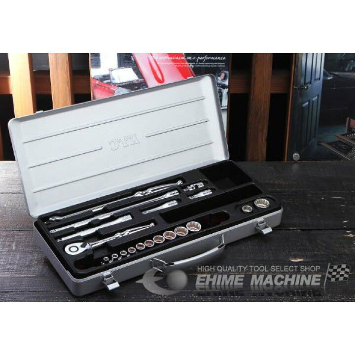 楽天市場 Ktc Tb312x 19点セット 9 5sq ソケットレンチセット Ehimemachine 楽天市場店