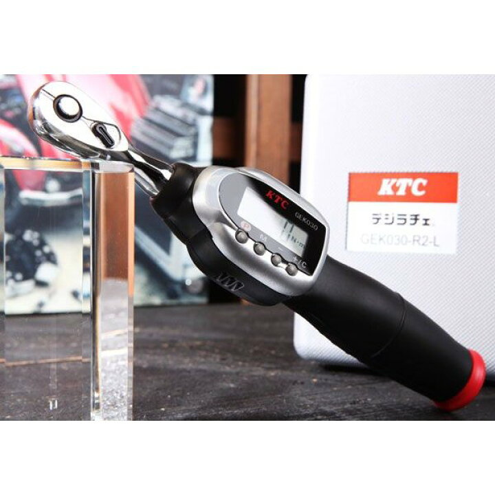楽天市場】KTC デジタルトルクレンチ デジラチェ 6.3sq. GEK030-R2-L 