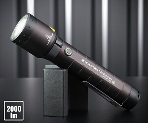 LEDLENSER Light P7R Signature LED���C�g 2000lm 502190 ���b�h�����U�[