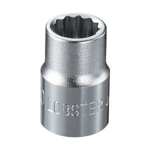 ���u�e�b�N�X LM320 9.5sq. �\�P�b�g 20.0mm 12�p �G�r LOBSTER �����p 9.5mm 3/8 ���u�X�^�[ �G�r��H�� LOBTEX