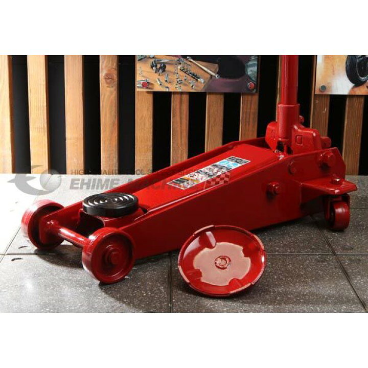 楽天市場】[メーカー直送品] マサダ ガレージジャッキ + ゴムパット付 
