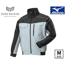 MIZUNO 空調作業服 F2JE919093-M エアリージャケットTOUGH Mサイズ ブラック×アロイグレー (ファン・バッテリー別売り) 作業着 ミズノ 熱中症対策 作業服 夏 クール 屋外 冷却