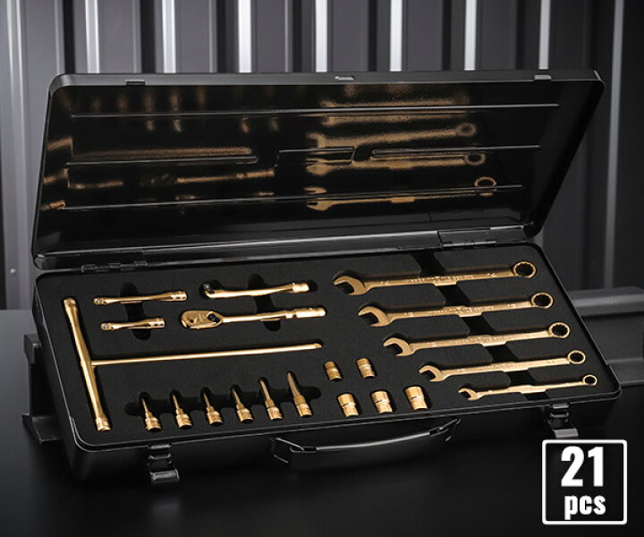楽天市場 Nepros Ipゴールド 21点セット 6 3sq ツールセット Ntx2x21gl Nekb 2採用モデル Ip Gold ネプロス Ehimemachine 楽天市場店