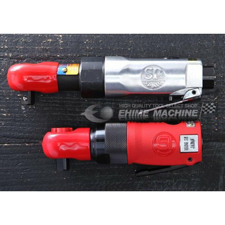 信濃 限定 1/2sq インパクトレンチ+エアラチェット SI-1600BK 