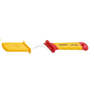 シグネット 絶縁皮むきナイフ 180mm (E51018)(4545301067803) SIGNET