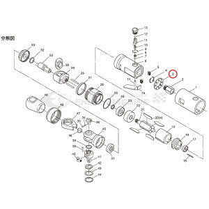 [���i�E������s��] SP AIR SP-7722A�p�p�[�c �f�t���N�^�[ SP-7722A-No.3 �y�l�R�|�X�Ή��z