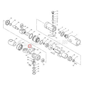 [部品・代引き不可] SP AIR SP-7722A用パーツ ラチェットヨーク SP-7722A-No.47