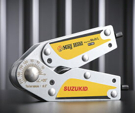 SUZUKID P-745 マグホールドマルチL溶接作業用 強磁力マグネット 磁力ON/OFFスイッチ式 スター電器