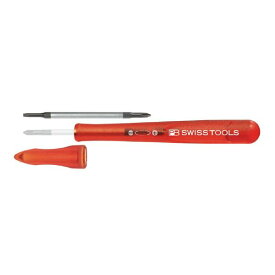 PB SWISS TOOLS 168-00RED レインボー差替式精密ドライバー レッド (168.00RED) PBスイスツールズ