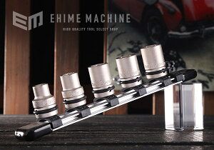 TONE インパクト用ソケットセット(ホルダー付) 5pcs 差込角9.5mm (HNV305S)(4953488269055) トネ