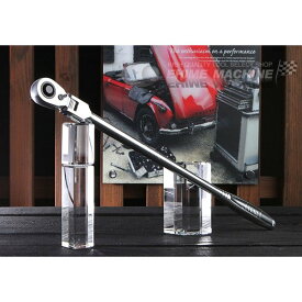 TONE ラチェットハンドル 首振りタイプ 歯数72枚 差込角12.7mm 全長428mm (RH4FHL)(4953488302042) トネ