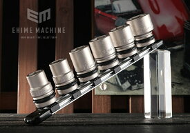 TONE インパクト用ソケットセット(ホルダー付) 6pcs 差込角12.7mm (HNV406S)(4953488269017) トネ