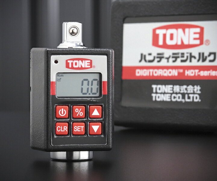 楽天市場】TONE トルクレンチ(デジタル式) ハンディデジトルク ルク 