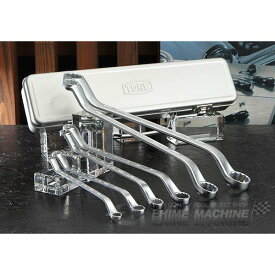 TONE ロング両口めがねレンチセット(45°) 6点セット 2.2kg (2700M)(4953488007268) トネ