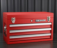 TONE ツールチェスト 508X232X302mm (BX230)(4953488212693) トネ