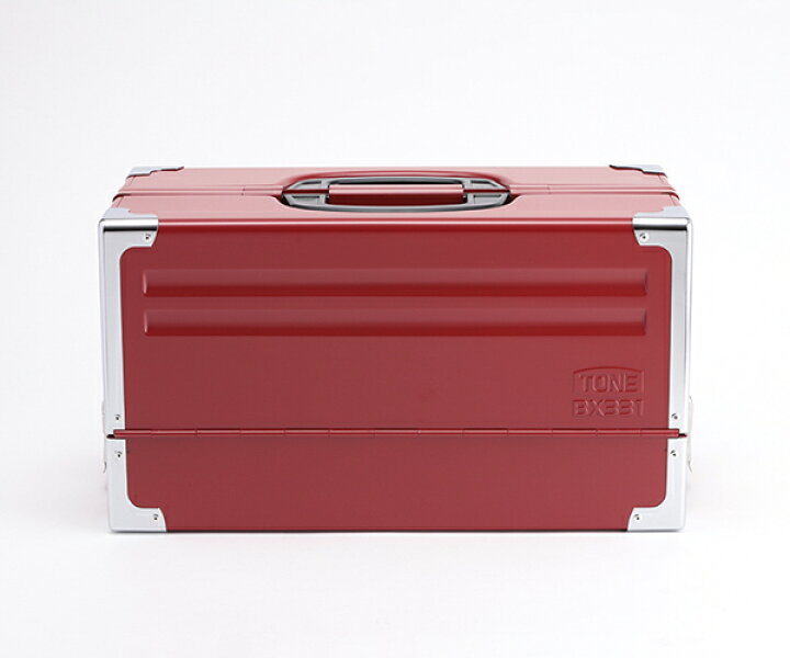 楽天市場】TONE ツールケース(メタル) V形3段式 433X220X240mm (BX331 