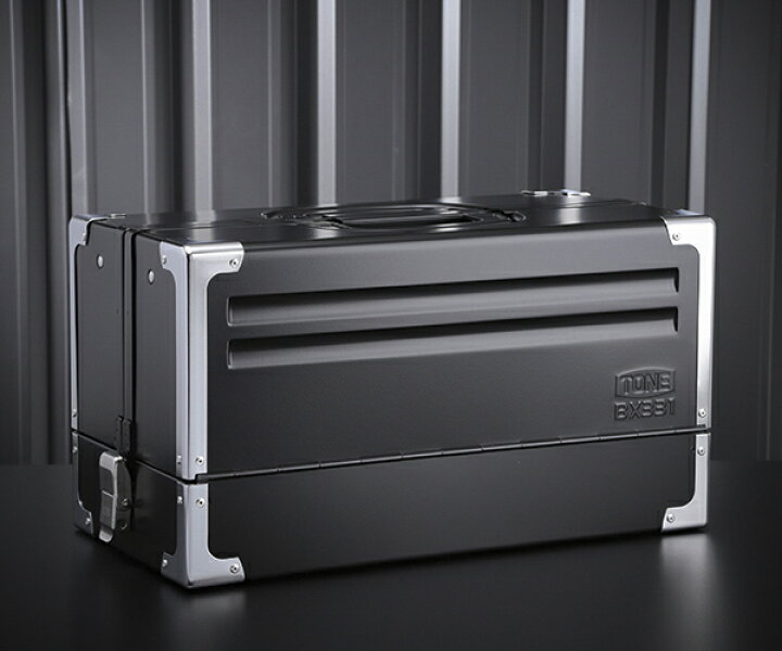 楽天市場】TONE 両開きツールケース ブラック BX331BK トネ 工具  