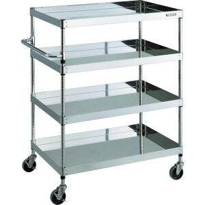 TRUSCO 304クリーンフェニックス 600X400 4段 SUS金具 CPE3-1264SC トラスコ中山