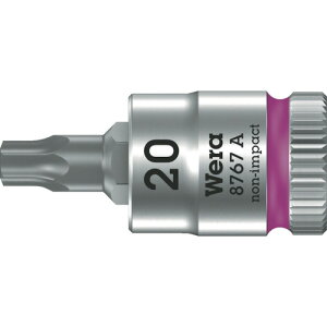 ���{���K�i ���F�� 1/4DRx T20(Torx)�r�b�g�\�P�b�g (003391)(4013288219619) �x�� Wera