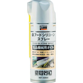 TRUSCO αフードシリコーンスプレー 420ml ALPFS トラスコ中山