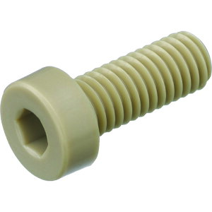TRUSCO �|���G�[�e���G�[�e���P�g��(PEEK)�Z�p���t�ᓪ�{���g M5X20 50�{�� BPEEKLCM5X20 �g���X�R