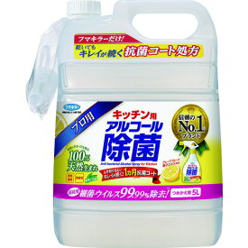 フマキラー キッチン用アルコール除菌詰メ替エ用5L 440683