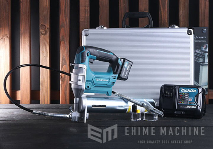 楽天市場】YAMADA EG-400B2C 電動式グリースガン(蛇腹グリース用) 充電 