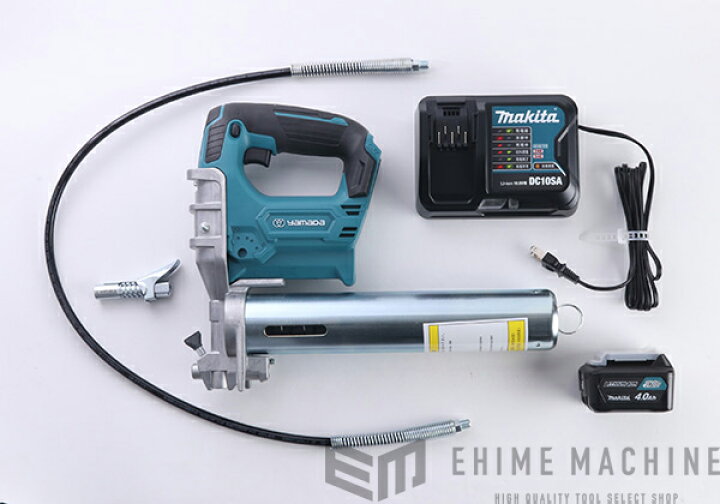 楽天市場】YAMADA EG-400B2C 電動式グリースガン(蛇腹グリース用) 充電 