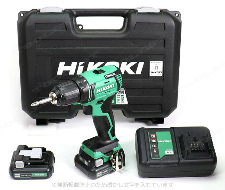 楽天市場】HIKOKI（ハイコーキ）10.8V コードレスドライバドリル 