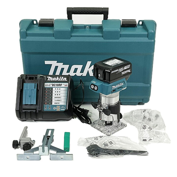 楽天市場】マキタ 18V 充電式トリマ RT50DRG 6.0Ah Li-ion充電池 