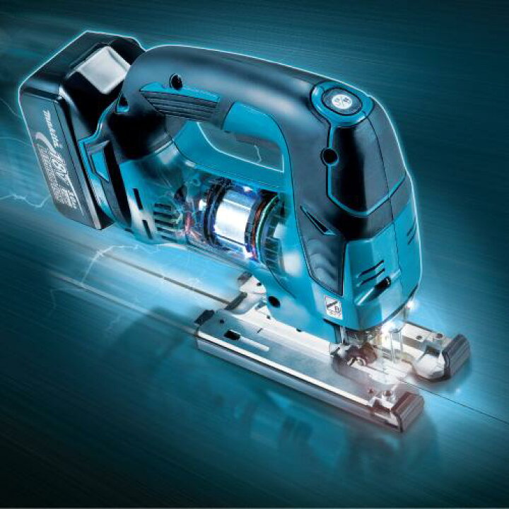 楽天市場】マキタ 18V 充電式ジグソー JV182DZK 本体・ケース付（充 