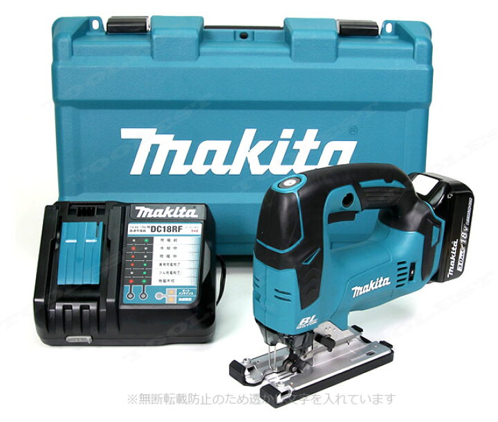 楽天市場】マキタ 18V 充電式ジグソー JV182DRG 6.0Ah Li-ion充電池  